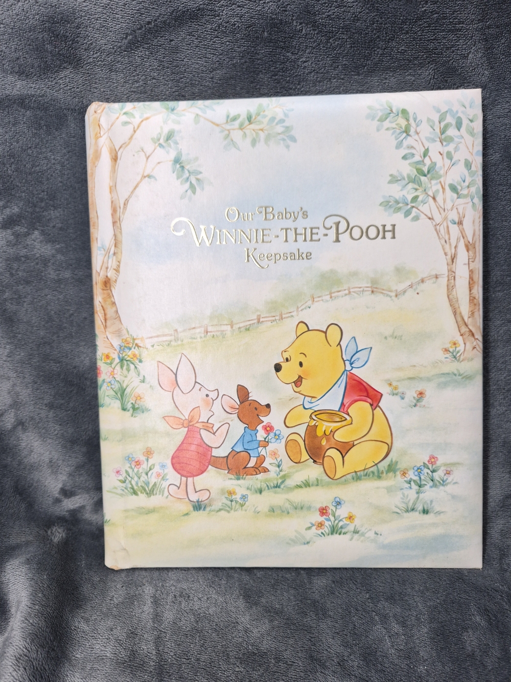 Winnie The Pooh  " Our Baby's Keepsake Record  Vintage 1980 Hallmark